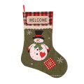 New polyester fabrics extra large Christmas stockings Christmas decoration supplies Christmas gift bag